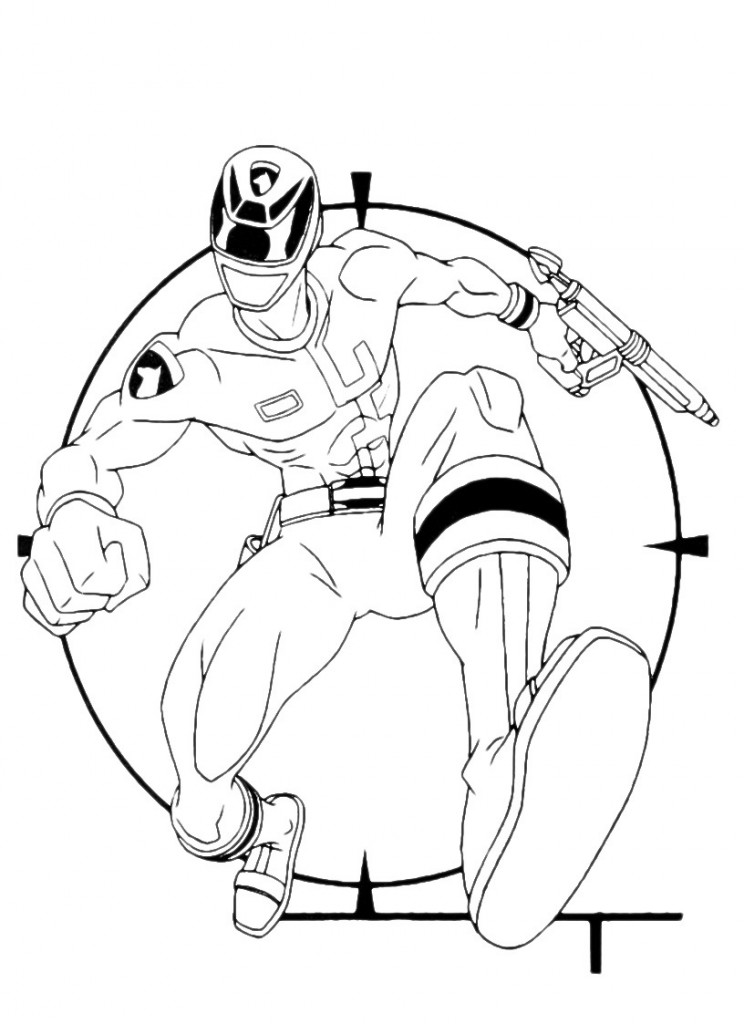 着色页: 电力护林员 (超级英雄) #50023 - 免费可打印着色页