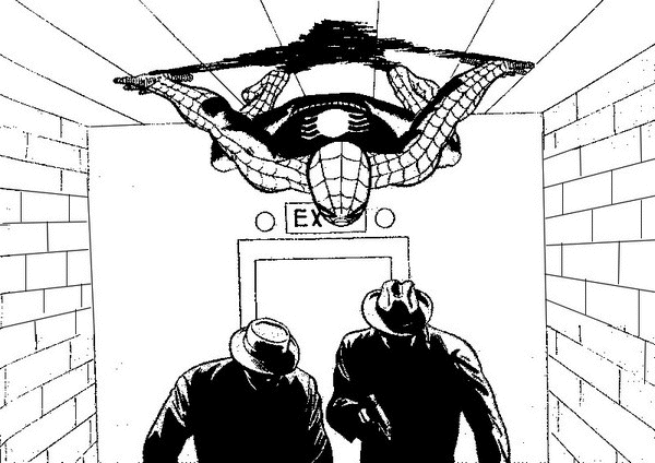 着色页: 蜘蛛侠 (超级英雄) #78969 - 免费可打印着色页