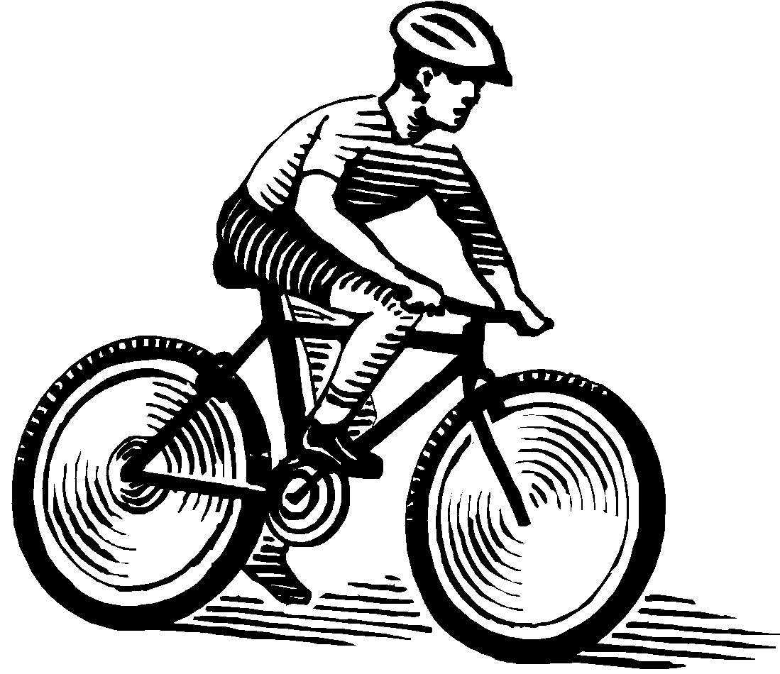着色页: 自行车/自行车 (运输) #137015 - 免费可打印着色页