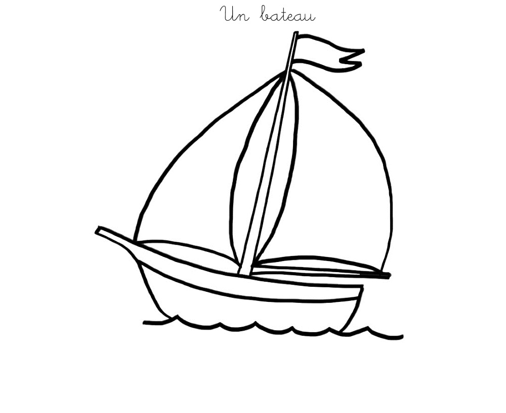 着色页: 船/船 (运输) #137463 - 免费可打印着色页