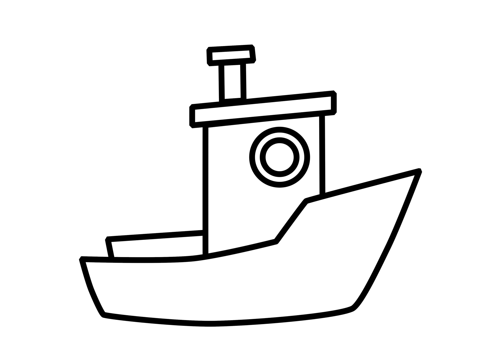 着色页: 船/船 (运输) #137494 - 免费可打印着色页