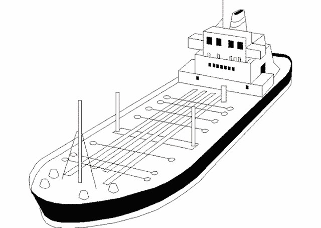着色页: 船/船 (运输) #137618 - 免费可打印着色页