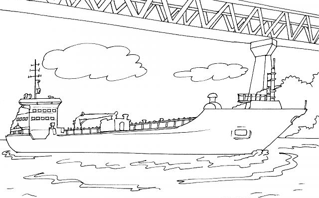 着色页: 船/船 (运输) #137649 - 免费可打印着色页