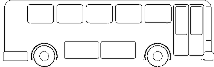 着色页: 巴士/长途汽车 (运输) #135354 - 免费可打印着色页