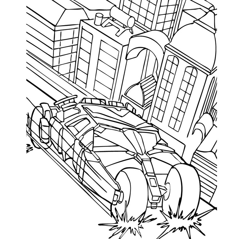 着色页: 汽车 / 汽车 (运输) #146677 - 免费可打印着色页