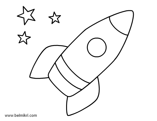着色页: 火箭 (运输) #140054 - 免费可打印着色页