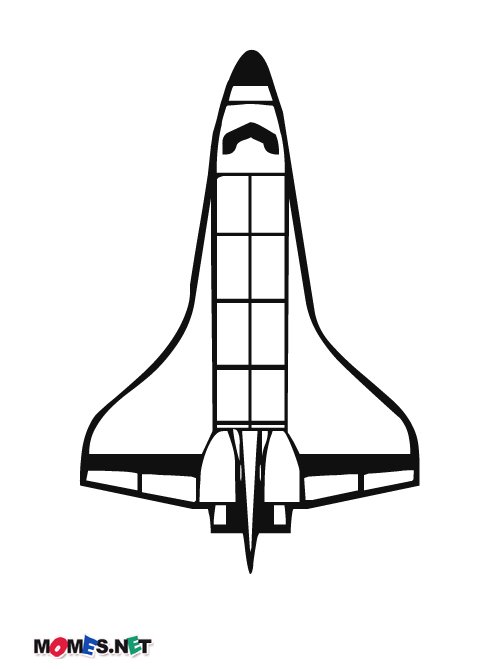 着色页: 火箭 (运输) #140065 - 免费可打印着色页