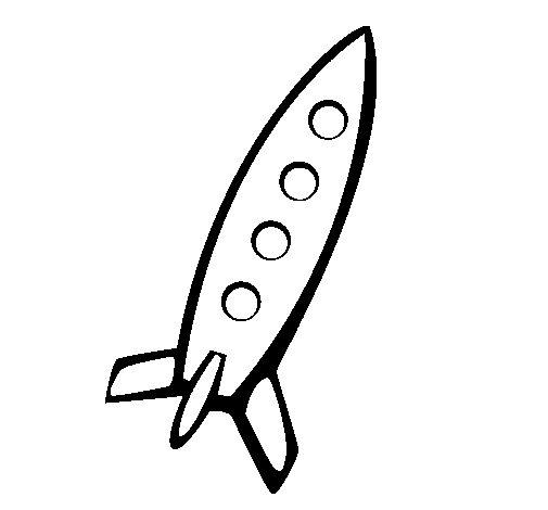 着色页: 火箭 (运输) #140066 - 免费可打印着色页