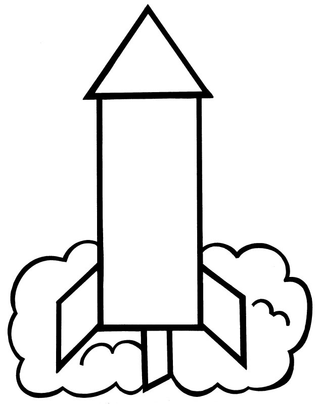 着色页: 火箭 (运输) #140098 - 免费可打印着色页