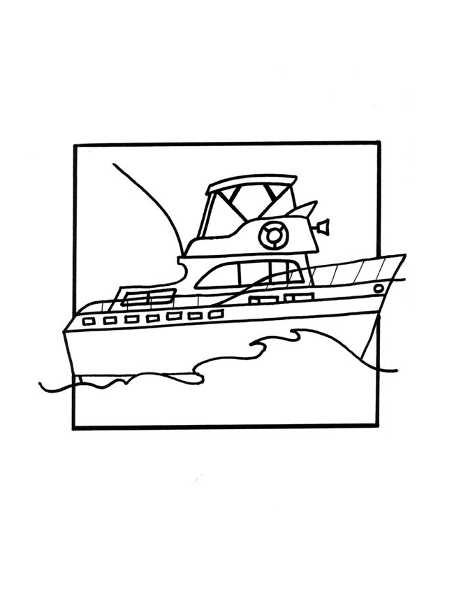 着色页: 帆船 (运输) #143643 - 免费可打印着色页