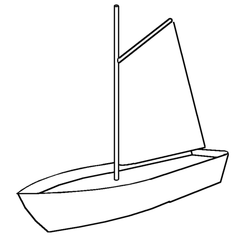 着色页: 帆船 (运输) #143651 - 免费可打印着色页