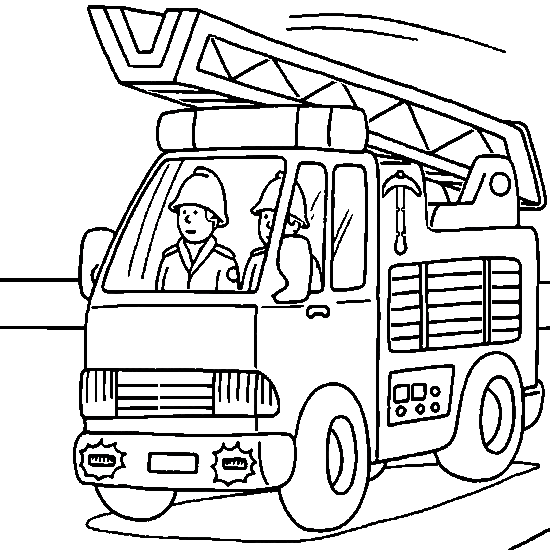 着色页: 卡车 (运输) #135644 - 免费可打印着色页