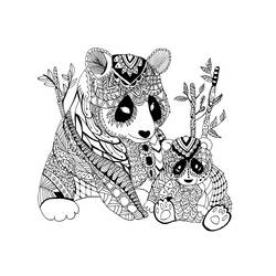 着色页: 禅绕画 (成人着色) #174360 - 免费可打印着色页