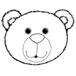 着色页: 熊 (动物) #12217 - 免费可打印着色页