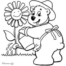 着色页: 熊 (动物) #12265 - 免费可打印着色页