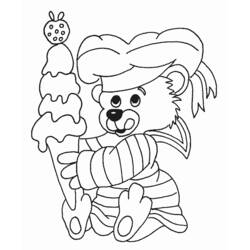 着色页: 熊 (动物) #12324 - 免费可打印着色页