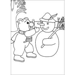着色页: 熊 (动物) #12351 - 免费可打印着色页
