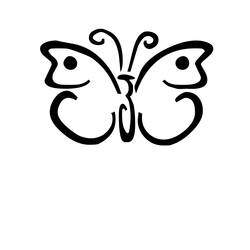 着色页: 蝴蝶 (动物) #15704 - 免费可打印着色页
