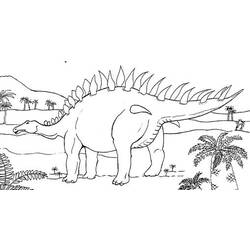 着色页: 恐龙 (动物) #5647 - 免费可打印着色页