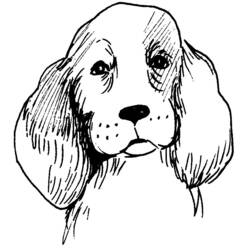 着色页: 狗 (动物) #3184 - 免费可打印着色页