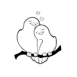 着色页: 鸽子 (动物) #3937 - 免费可打印着色页