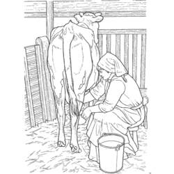 着色页: 农场动物 (动物) #21551 - 免费可打印着色页