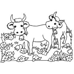 着色页: 农场动物 (动物) #21559 - 免费可打印着色页