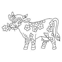 着色页: 农场动物 (动物) #21593 - 免费可打印着色页