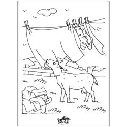 着色页: 农场动物 (动物) #21650 - 免费可打印着色页
