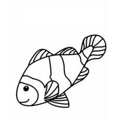 着色页: 鱼 (动物) #17038 - 免费可打印着色页