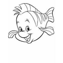 着色页: 鱼 (动物) #17079 - 免费可打印着色页