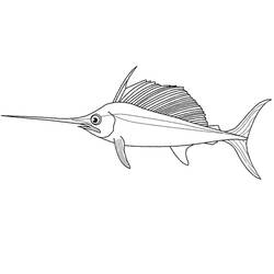 着色页: 鱼 (动物) #17109 - 免费可打印着色页