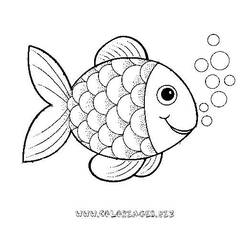 着色页: 鱼 (动物) #17110 - 免费可打印着色页