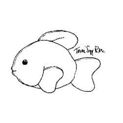 着色页: 鱼 (动物) #17120 - 免费可打印着色页