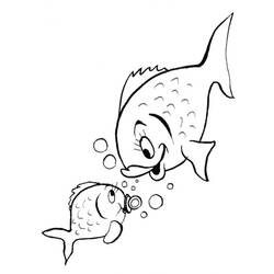 着色页: 鱼 (动物) #17187 - 免费可打印着色页