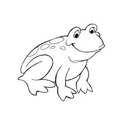 着色页: 青蛙 (动物) #7578 - 免费可打印着色页