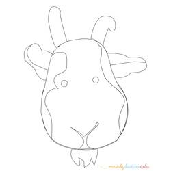 着色页: 山羊 (动物) #2545 - 免费可打印着色页