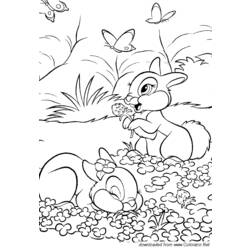 着色页: 野兔 (动物) #10125 - 免费可打印着色页