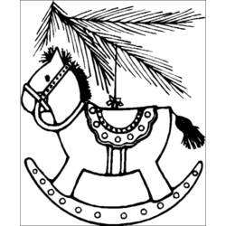 着色页: 马 (动物) #2276 - 免费可打印着色页