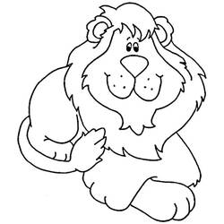 着色页: 狮子 (动物) #10277 - 免费可打印着色页