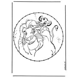 着色页: 狮子 (动物) #10364 - 免费可打印着色页