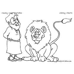 着色页: 狮子 (动物) #10400 - 免费可打印着色页