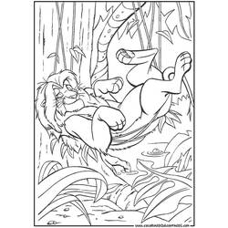 着色页: 狮子 (动物) #10416 - 免费可打印着色页
