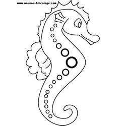 着色页: 海洋生物 (动物) #21995 - 免费可打印着色页
