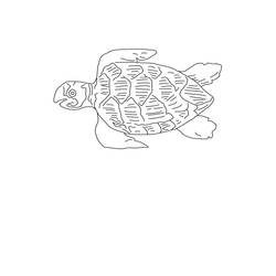 着色页: 海洋生物 (动物) #22263 - 免费可打印着色页