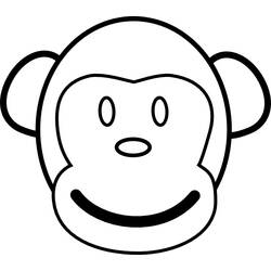 着色页: 猴 (动物) #14170 - 免费可打印着色页