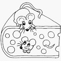 着色页: 老鼠 (动物) #13969 - 免费可打印着色页