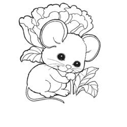 着色页: 老鼠 (动物) #13976 - 免费可打印着色页