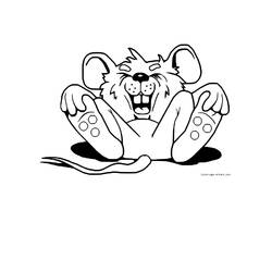 着色页: 老鼠 (动物) #14122 - 免费可打印着色页