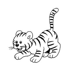 着色页: 豹 (动物) #15561 - 免费可打印着色页